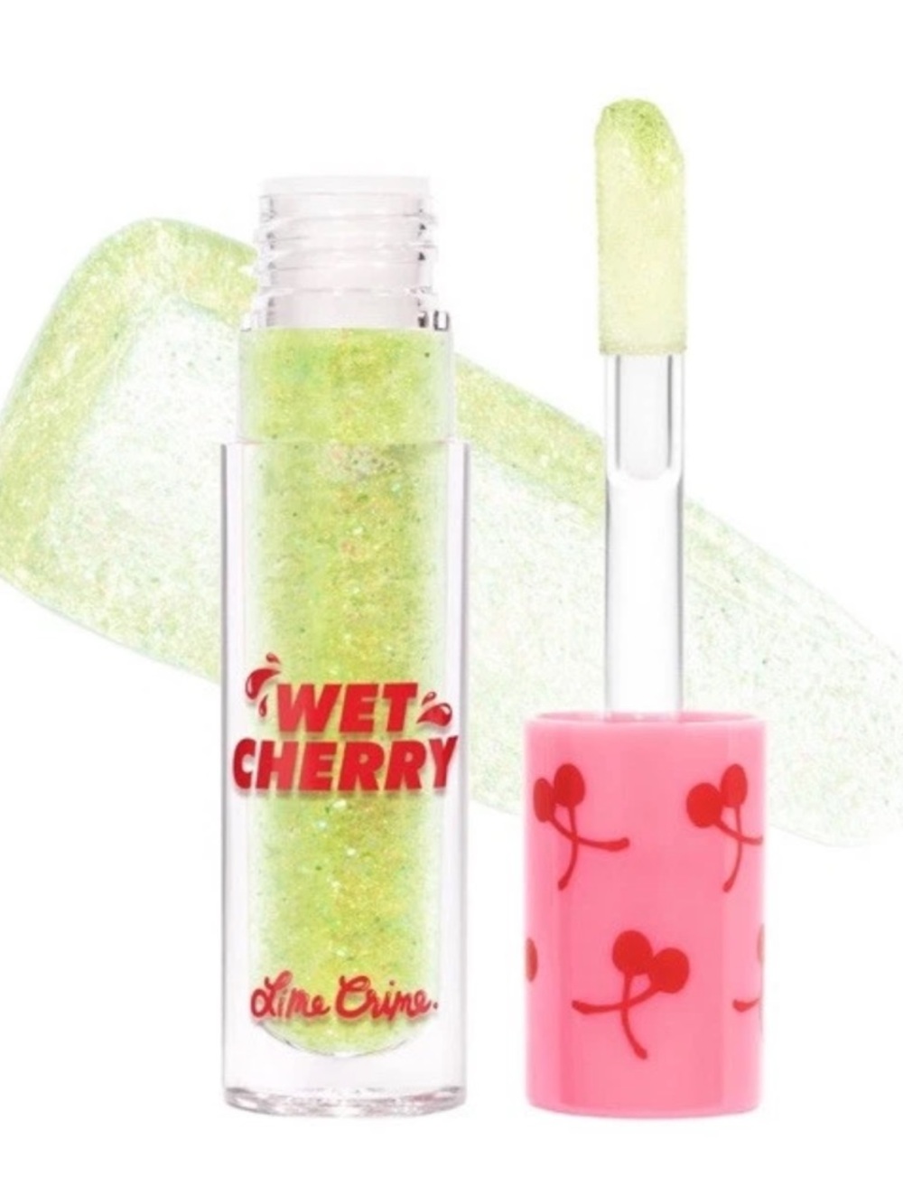 Lime Crime Wet Cherry Lip Gloss Cherry Slime Full Size Discontinued NIB